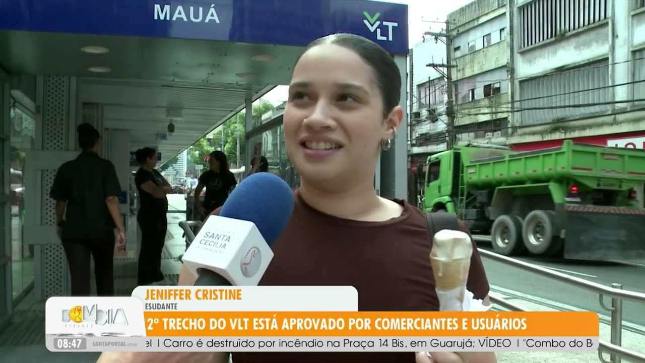 2º trecho do VLT está aprovado por comerciantes e usuários - 18/03/26