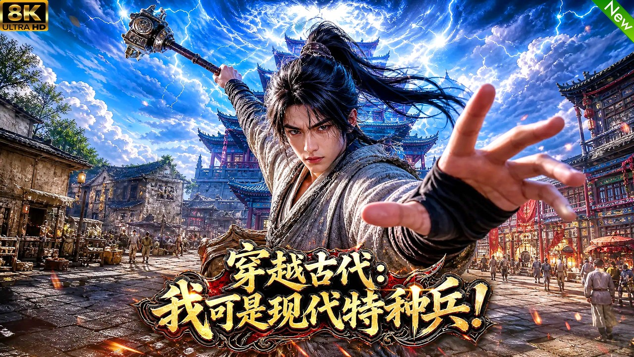 新剧动漫！📢现代特种兵穿越成古代穷铁匠，凭借现代智慧杀出一条不凡路，寒门小子崛起逆袭故事！#动漫 #穿越 #逆袭 #anime