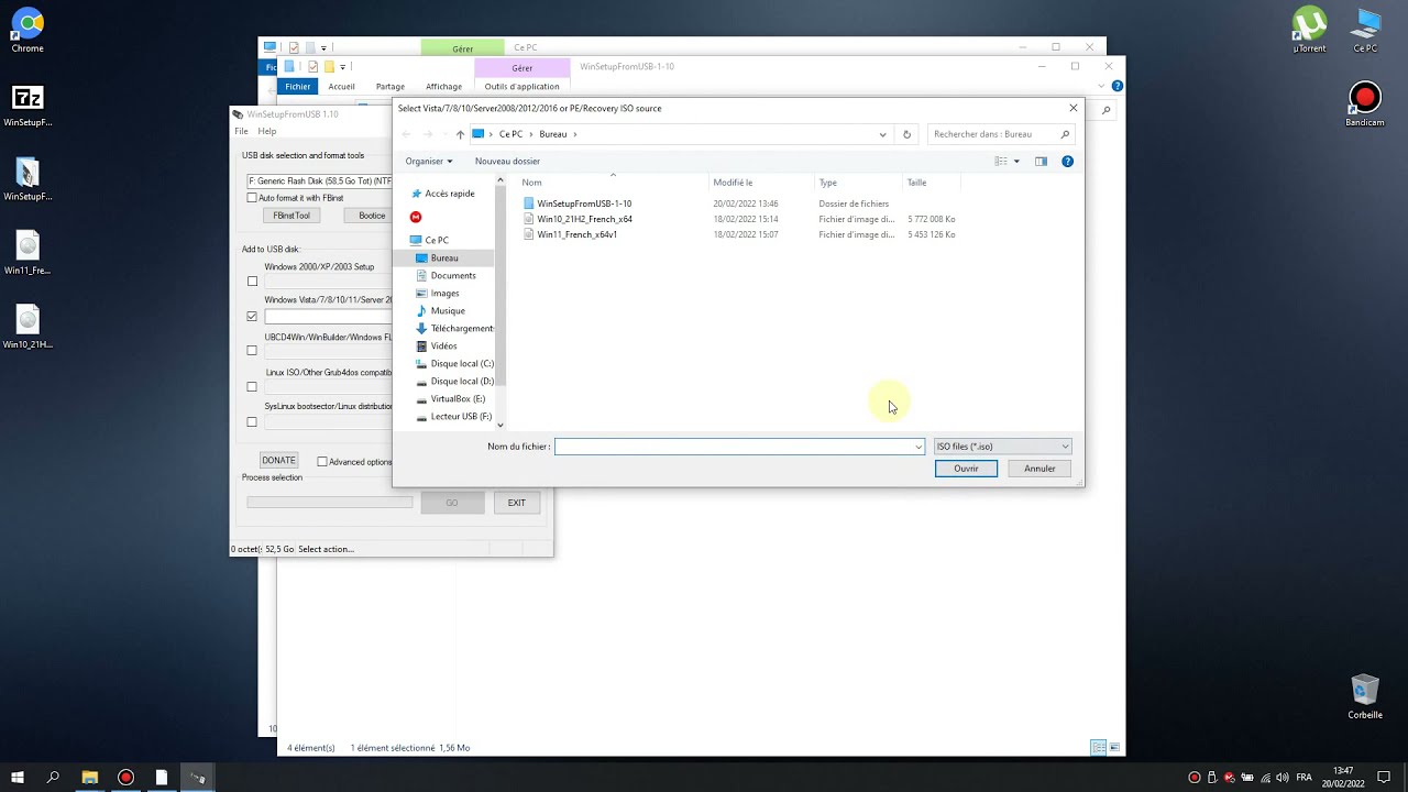 Créer une clé USB Multiboot avec WinSetupFromUSB