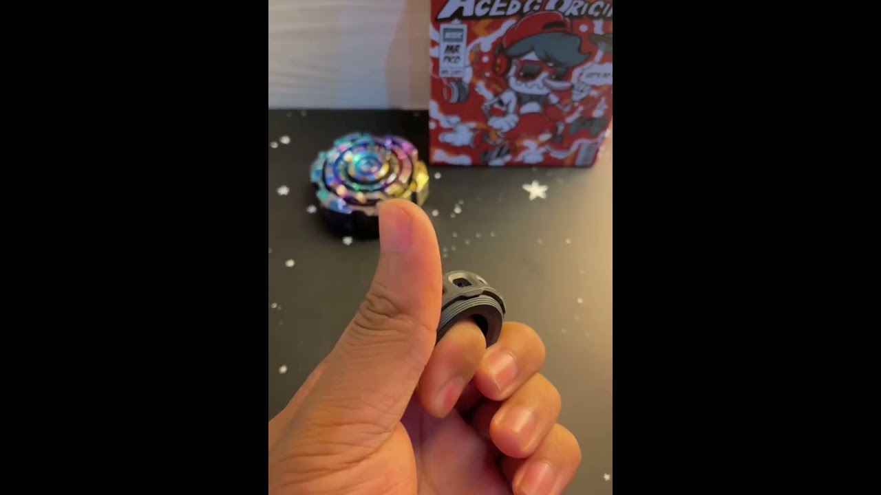 ACEdc Shadow Raider Mechanical Fidget Ring | MetaEDC