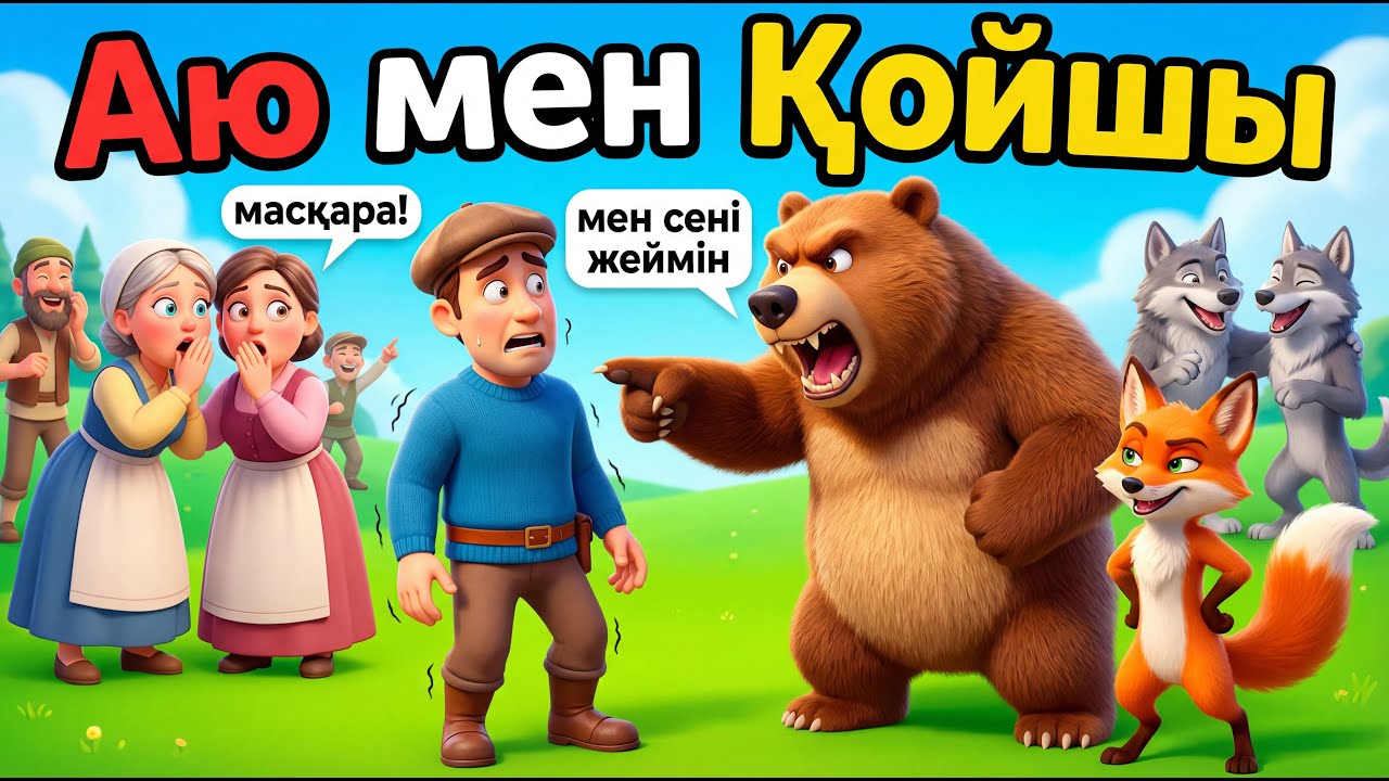 Аю мен Қойшы ертегісі | Қазақша ертегі | Қазақша мультфильм | Балаларға арналған мультфильм | BAL TV