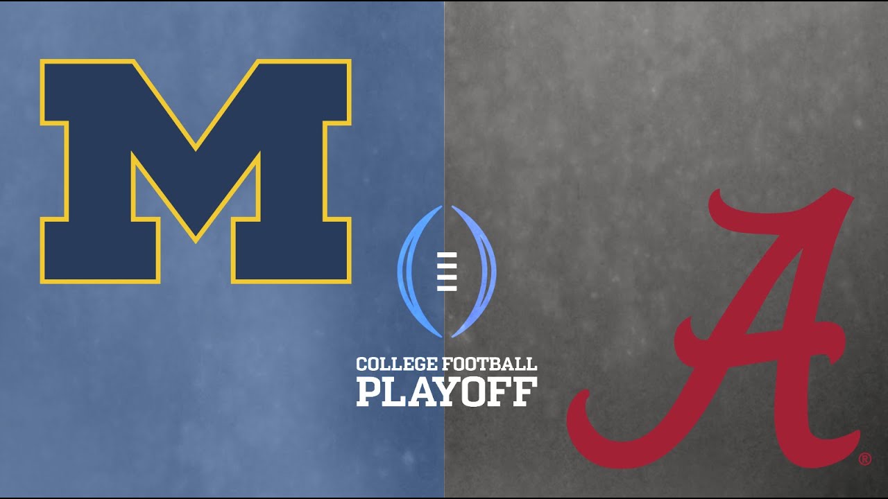 2046 INM CFP 1st Round Michigan vs Alabama