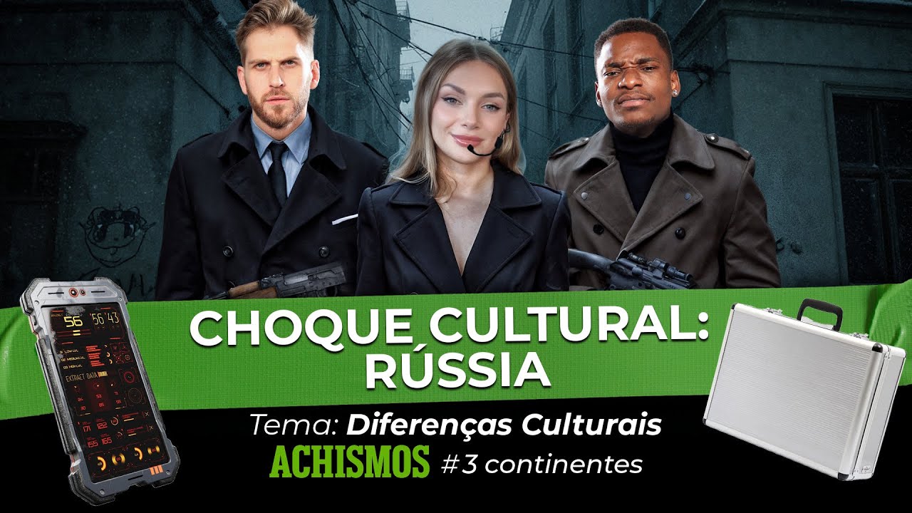 QUAIS SÃO AS PRINCIPAIS DIFERENÇAS CULTURAIS DA RÚSSIA X BRASIL? | #3CONTINENTES #70