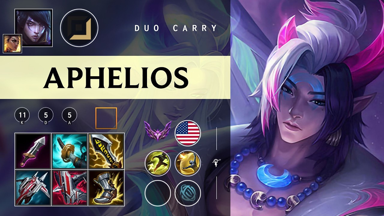 Aphelios ADC vs Quinn - NA Master Patch 26.02