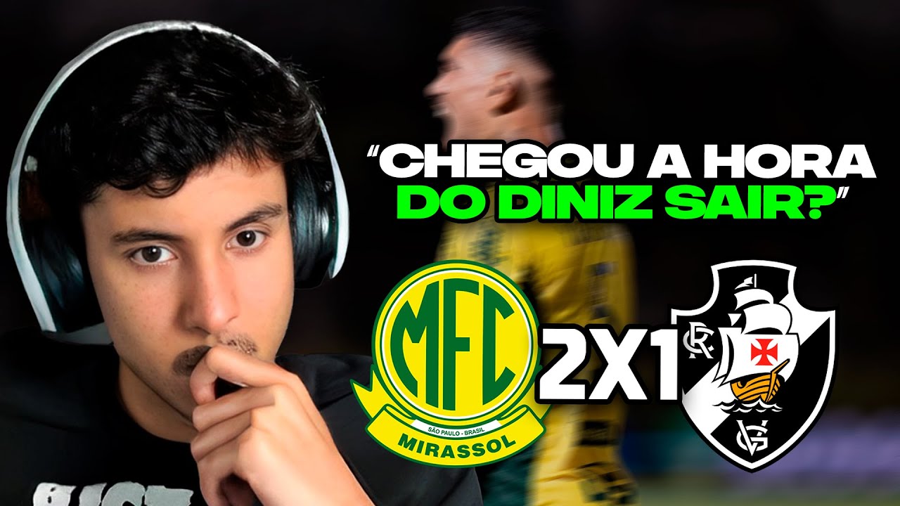 RENATO REAGE: MIRASSOL 2 X 1 VASCO | MELHORES MOMENTOS | 1ª RODADA BRASILEIRÃO 2026 | ge.globo