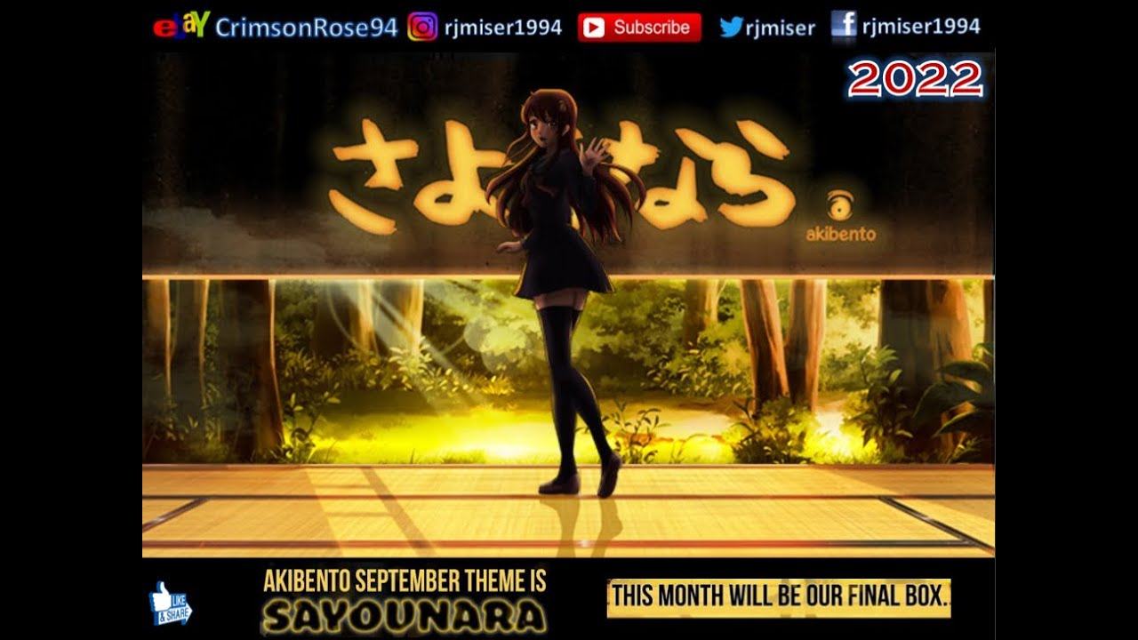 Opening The LAST AKIBENTO BOX! [Sept 2022]