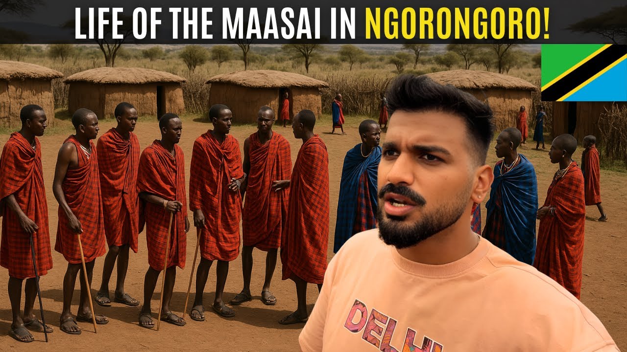 The Maasai Tribe in the Ngorongoro Conservation Area!