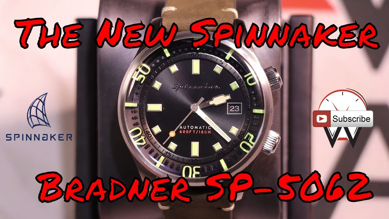 Spinnaker Bradner SP-5062 Dive Watch Review from Spinnaker Watches