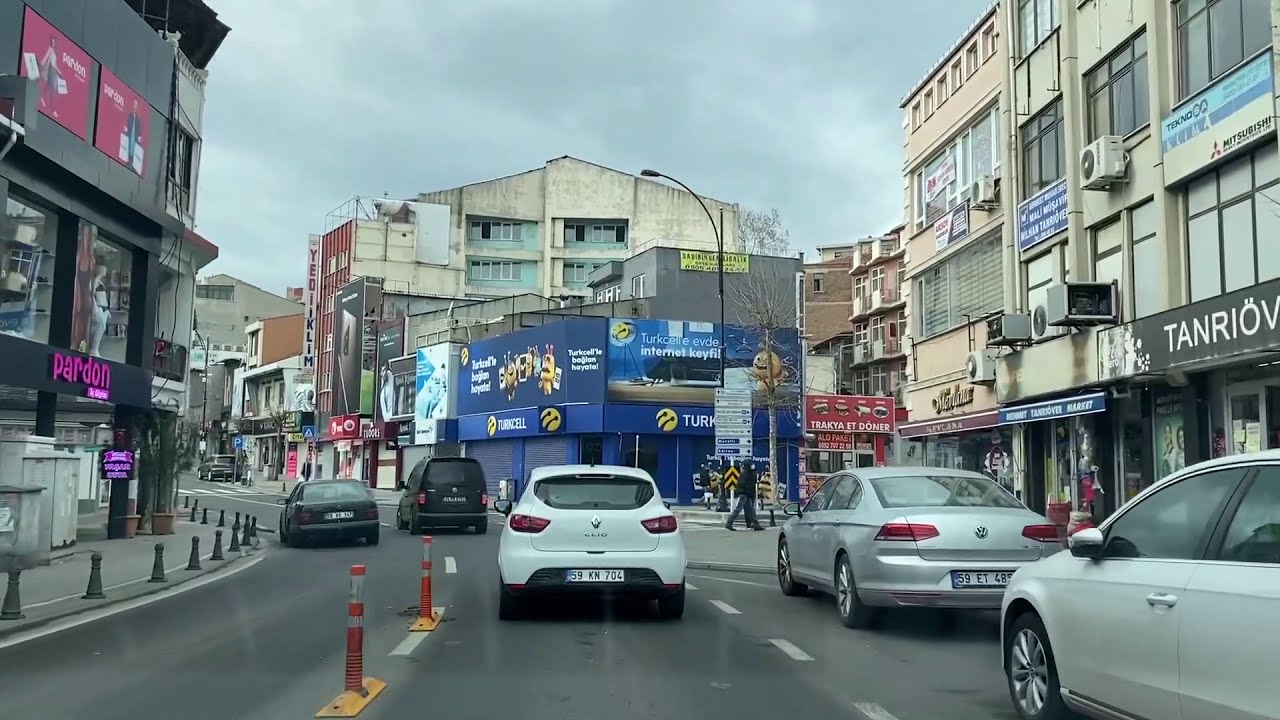 Tekirdağ Cadde ve Sokaklarını Hiç Böyle Gördünüz mü?