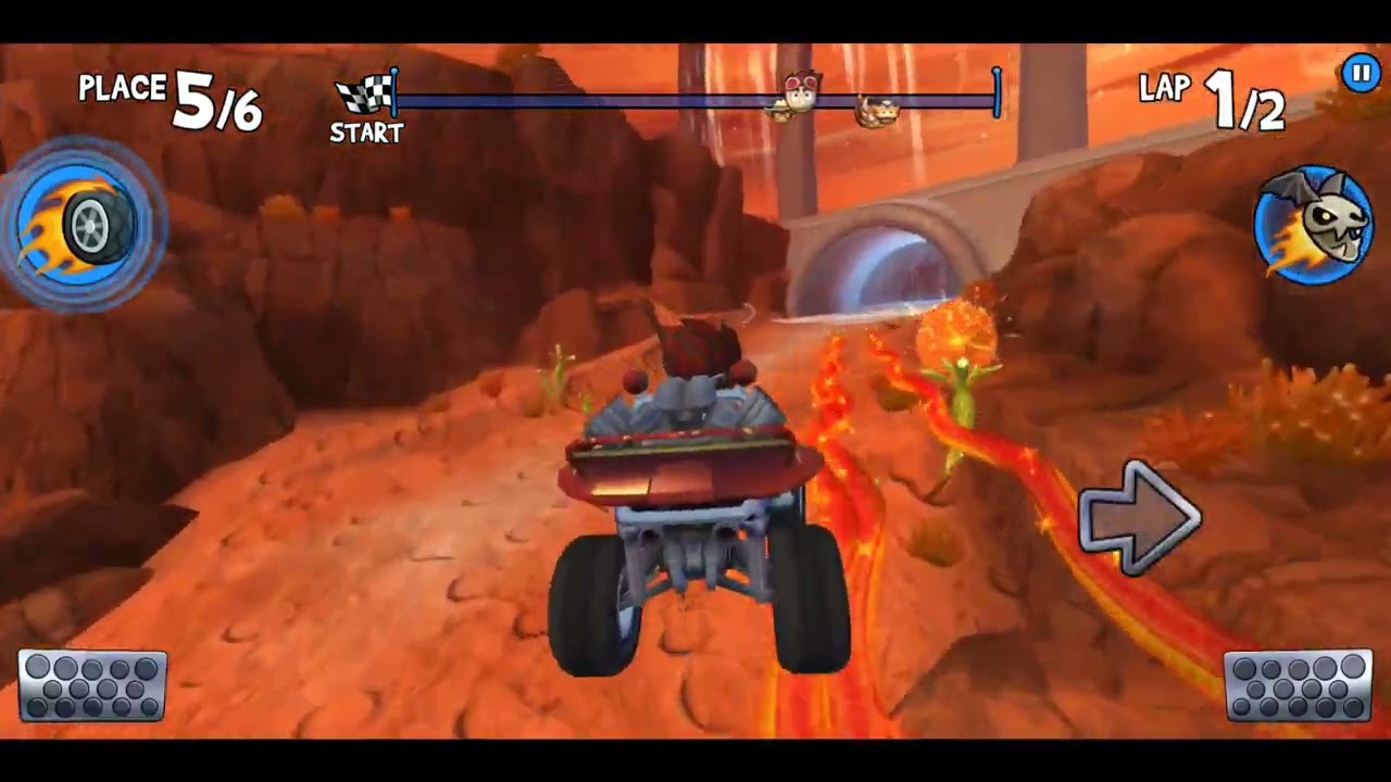 Beach Buggy Racing Typhoon Trophy Level 4 Walkthrough | Red Planet | ST Warriors Gaming | STW