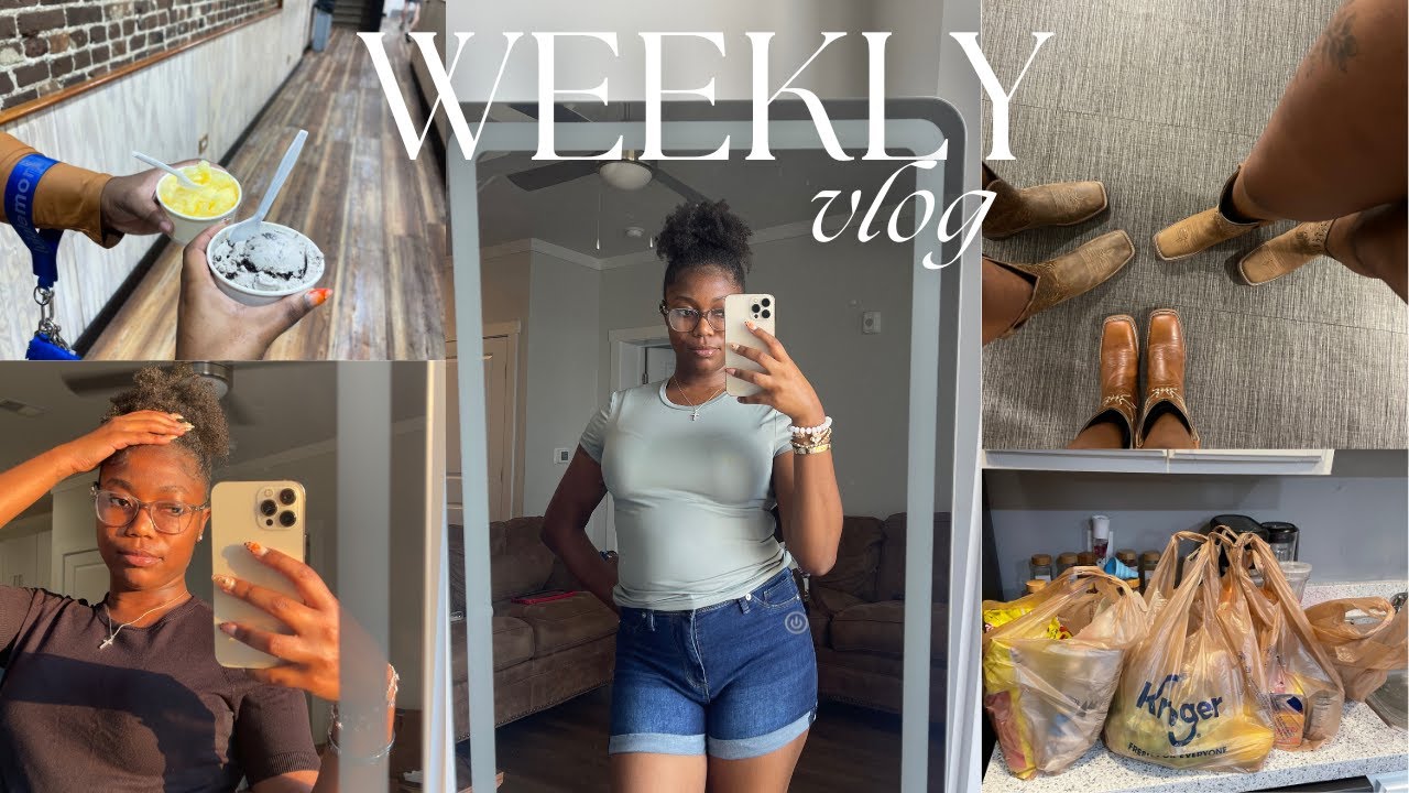 WEEKLY VLOG | WEEKEND IN NASHVILLE + WASHING  MY HAIR + COOKING | DESTINY RUDD