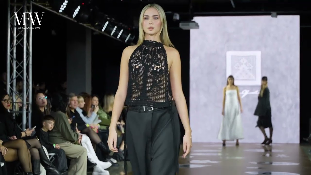 Дизайнер Кира Орлова на Volga Fashion Week 2024 #волгафешен #модныепоказы #fashionshow #мода