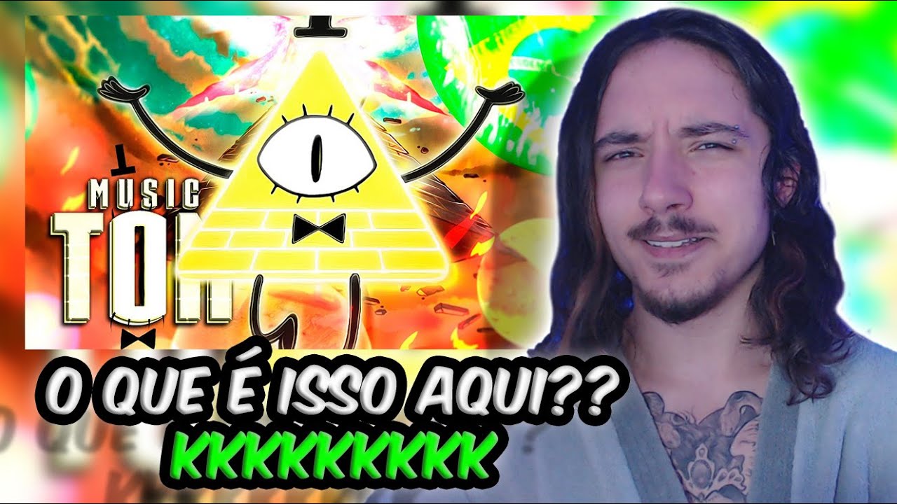 (MALUCO KKK) REAGINDO ao Rap do Bill Cipher - BEM-VINDO AO ESTRANHAGEDON | PAPYRUS DA BATATA | REACT