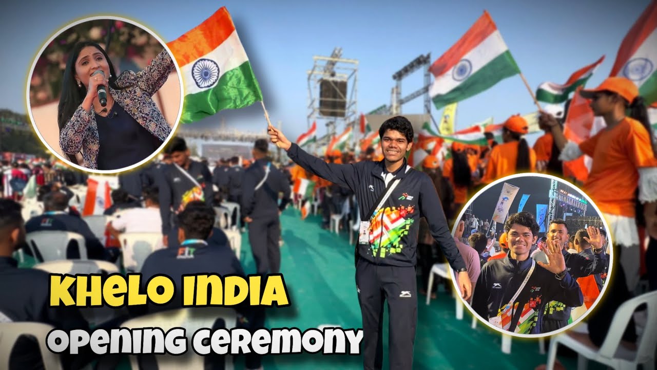 Sabse Acchi Opening Ceremony 😮🔥 | Khelo India Beach Games 2026