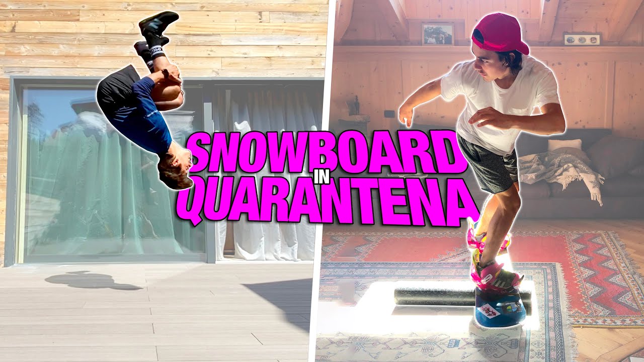 SAI FARE QUESTI ESERCIZI? 🏂Snowboard in Quarantena!