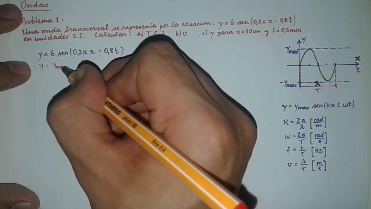 MOVIMIENTO ONDULATORIO (Problema 1)
