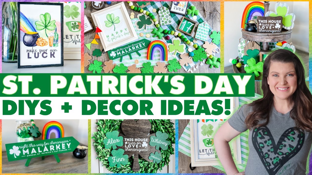 15 St. Patrick's Day DIYs + Decor Ideas ☘️  Dollar Tree DIYs 2024
