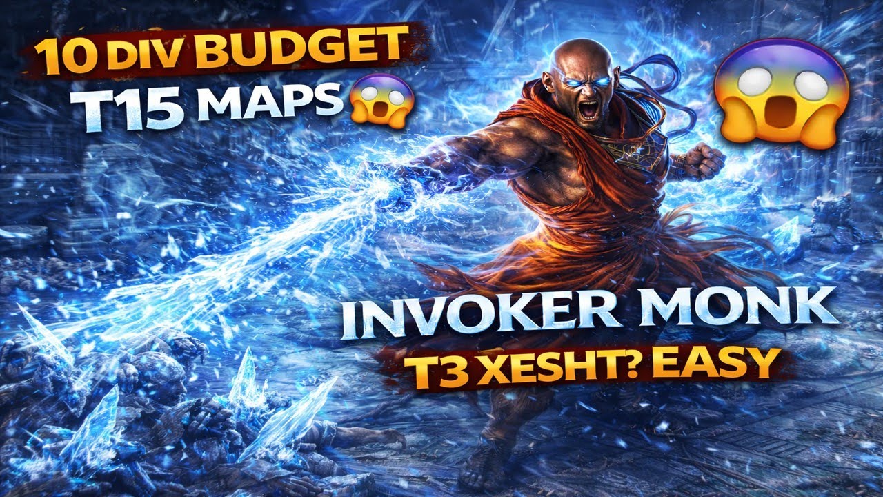 Path of Exile 2 [0.4] (10 Div Budget) Chain Herald Spining Monk Build