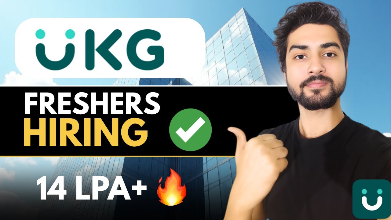 UKG Hiring Freshers 🔥Apply Now | Complete Guide