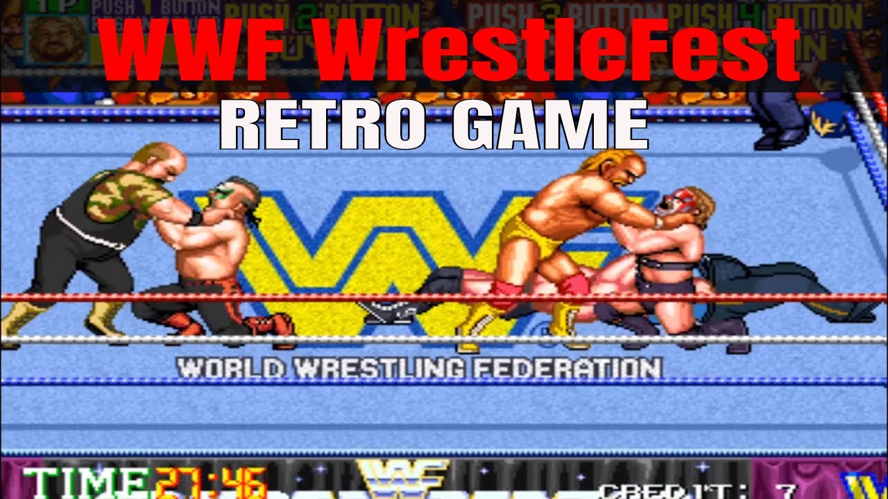 WWF WrestleFest(Royal Rumble) - Arcade Gameplay