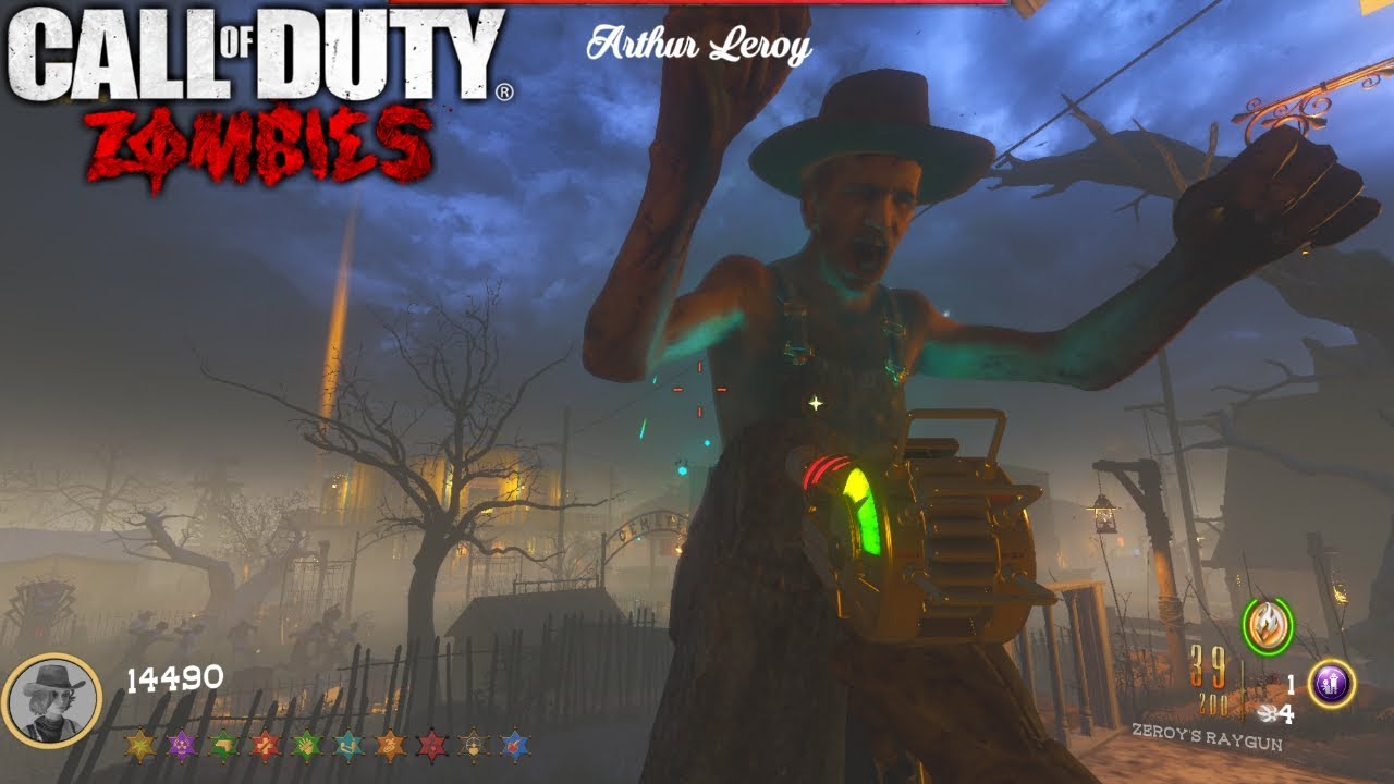 WANTED CUSTOM ZOMBIES CON EASTER EGG Y BATALLA FINAL CONTRA LEROY | BLACK OPS 3 ZOMBIES MOD TOOLS