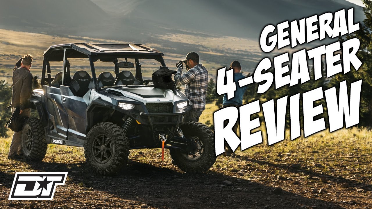 Polaris GENERAL XP 1000 Deluxe 4-Seater Full TEST RIDE UTV Review