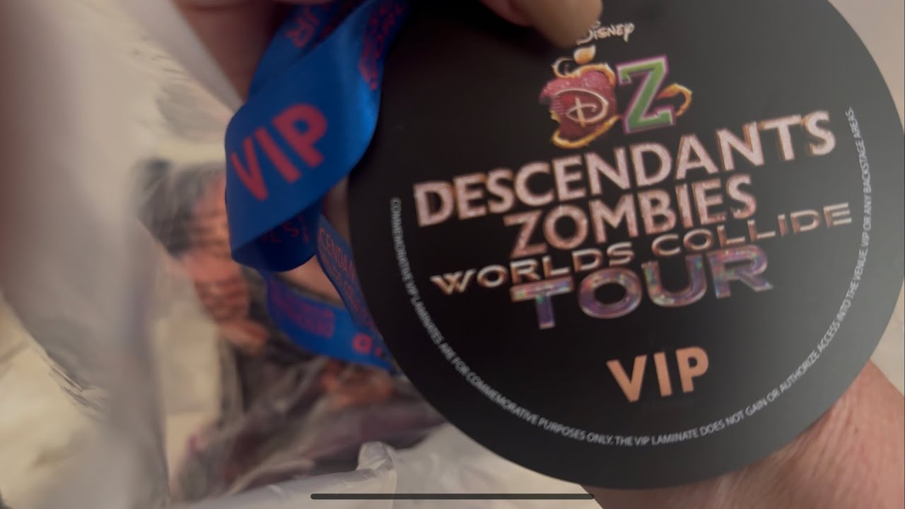 VIP Experience Worth It! Descendants/Zombies Worlds Collide Tour Anaheim