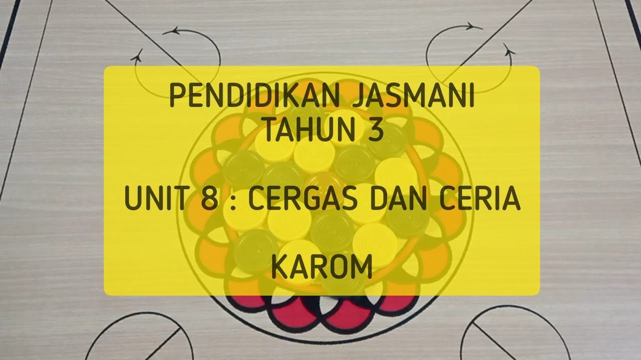 PENDIDIKAN JASMANI TAHUN 3 : UNIT 8 : CERIA DAN SIHAT : KAROM