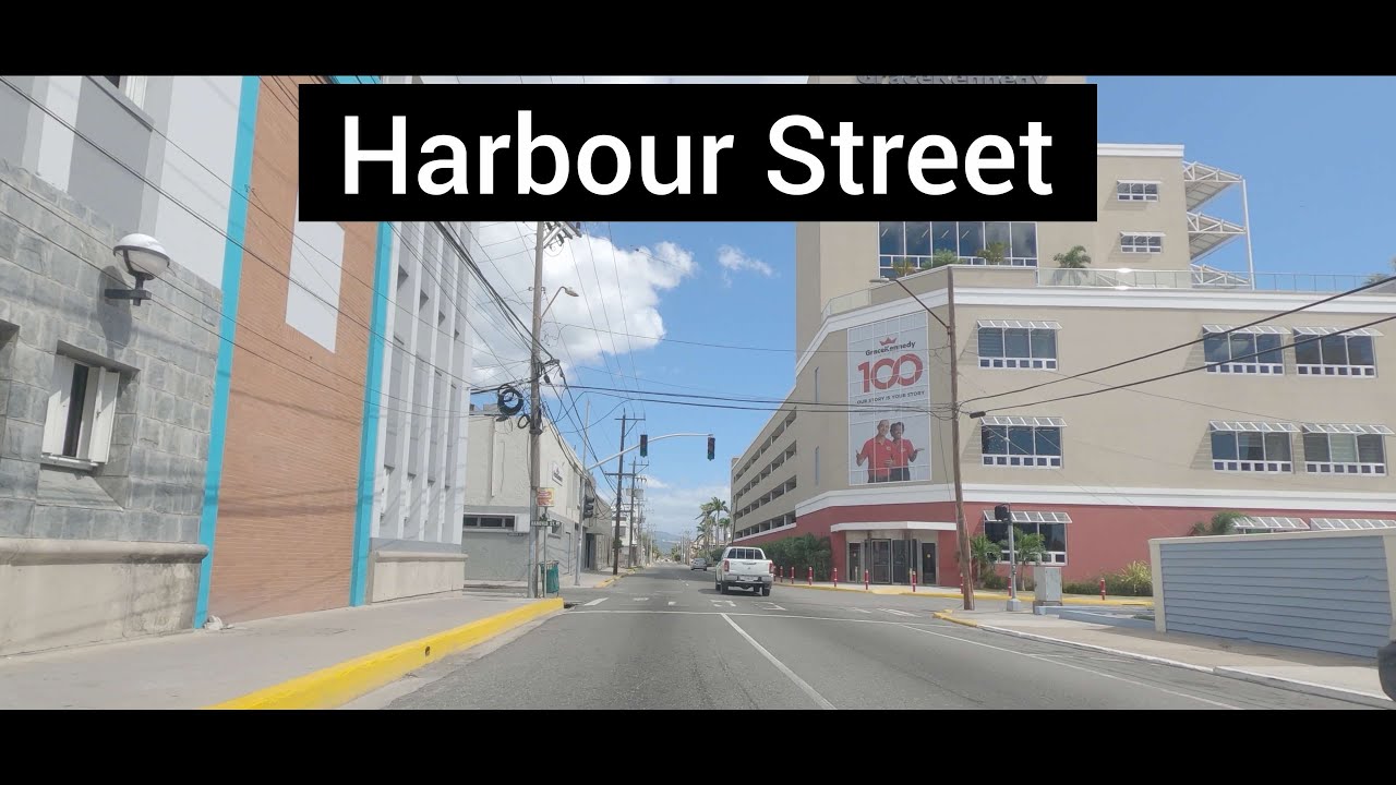 Harbour Street, Downtown Kingston, Jamaica