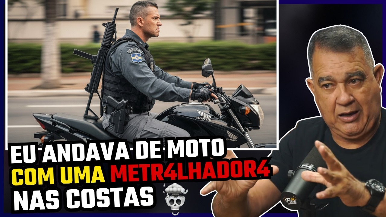 EU RONDAVA COM UMA METR4LHADOR4 NAS COSTAS DE MOTO! - Sgt Castro da ROCAM Revela