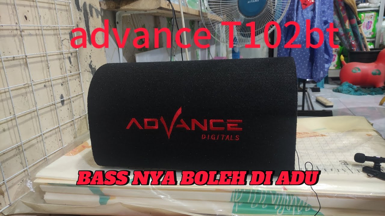 SOPAN BANGET SUARANYA....REVIEW SPEAKER ADVANCE T102BT,,