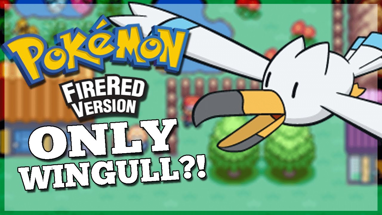 Can You Beat Pokemon Firered/Leafgreen with ONLY a Wingull? Pokemon Challenges