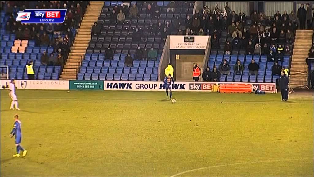 Shrewsbury 5-0 Bury  - Sky Bet League Two Season 2014-15