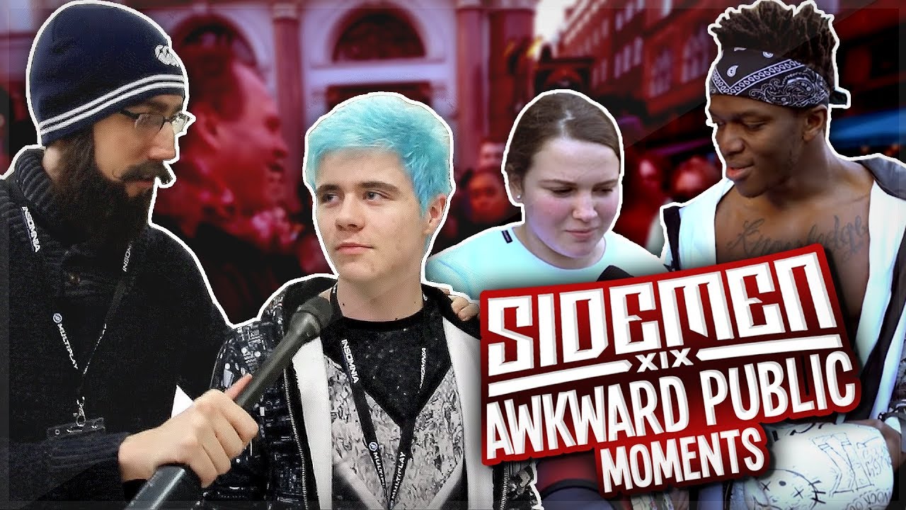 SIDEMEN: BEING AWKWARD IN PUBLIC!