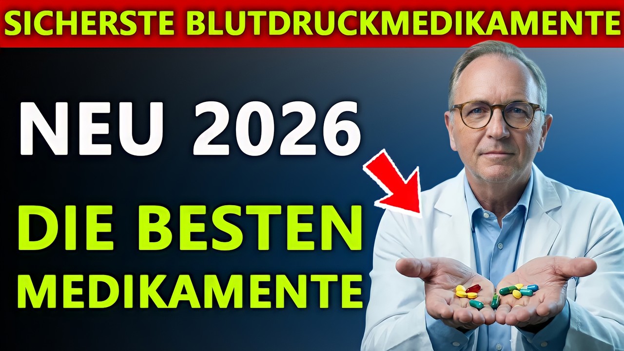 Über 60? Die sichersten Blutdruckmedikamente im Jahr 2026