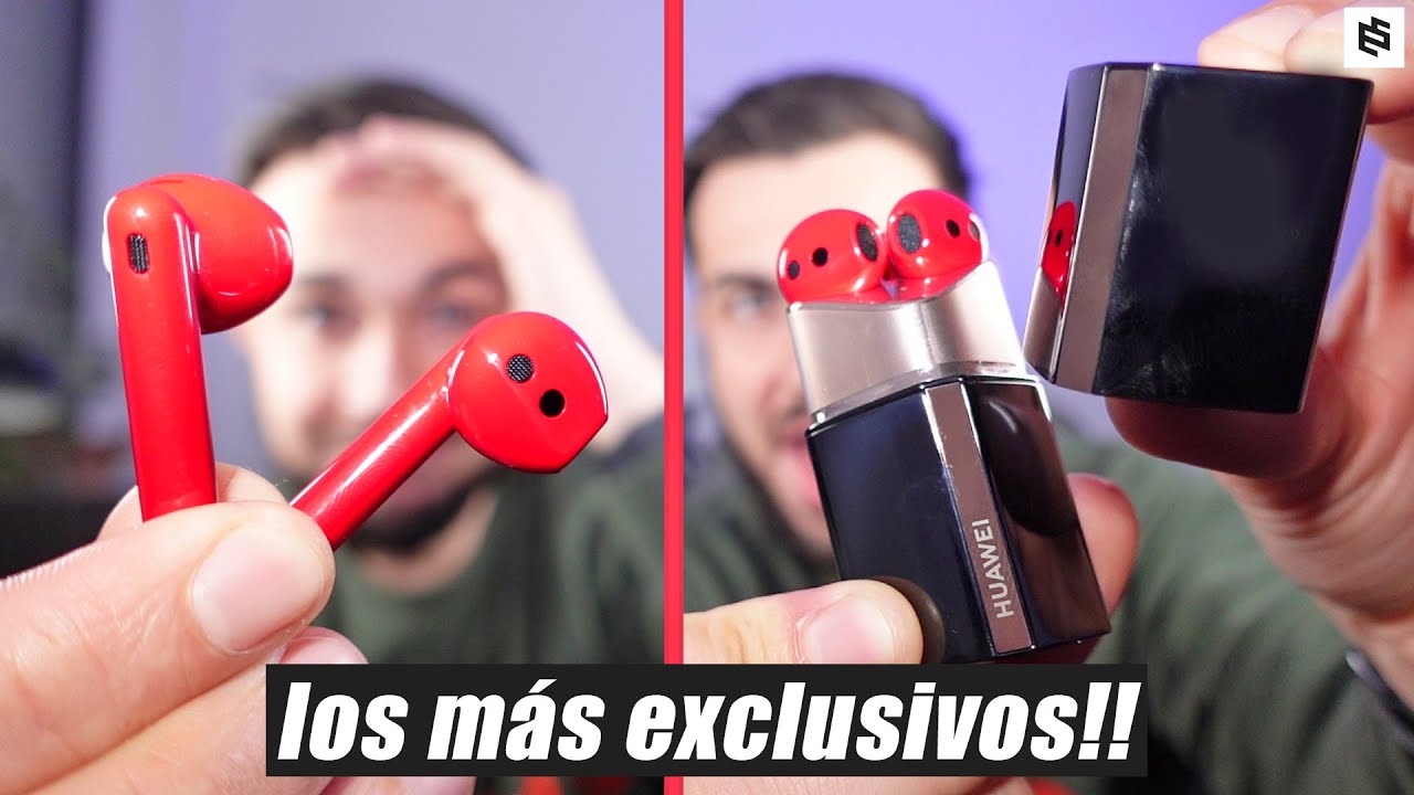 PERO QUÉ  **** es ESTO?🤯HUAWEI FREEBUDS Lipstick🎧Review A FONDO
