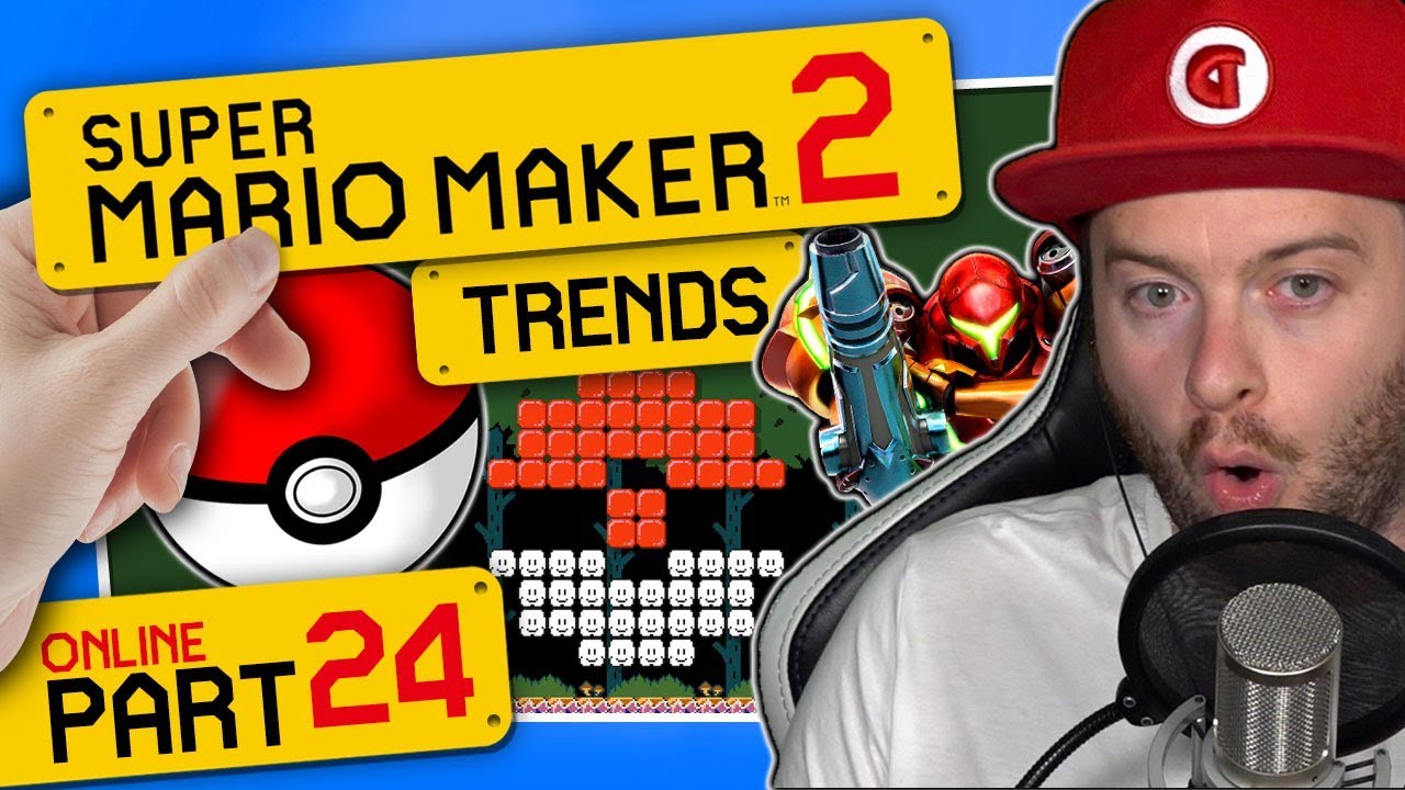 SUPER MARIO MAKER 2 ONLINE 👷 #24: Pokémon fangen & Super Metroid Level