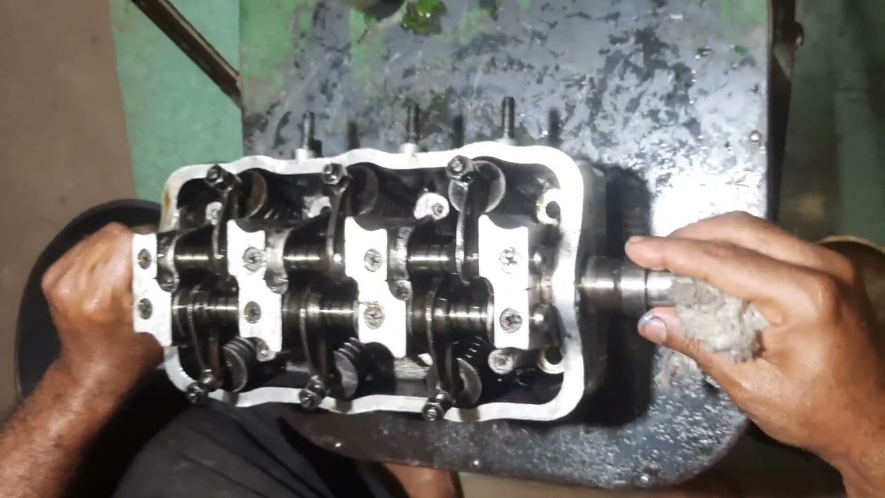 PART 2 of MARUTI VAN/OMNI ENGINE HEAD assembling in detail!