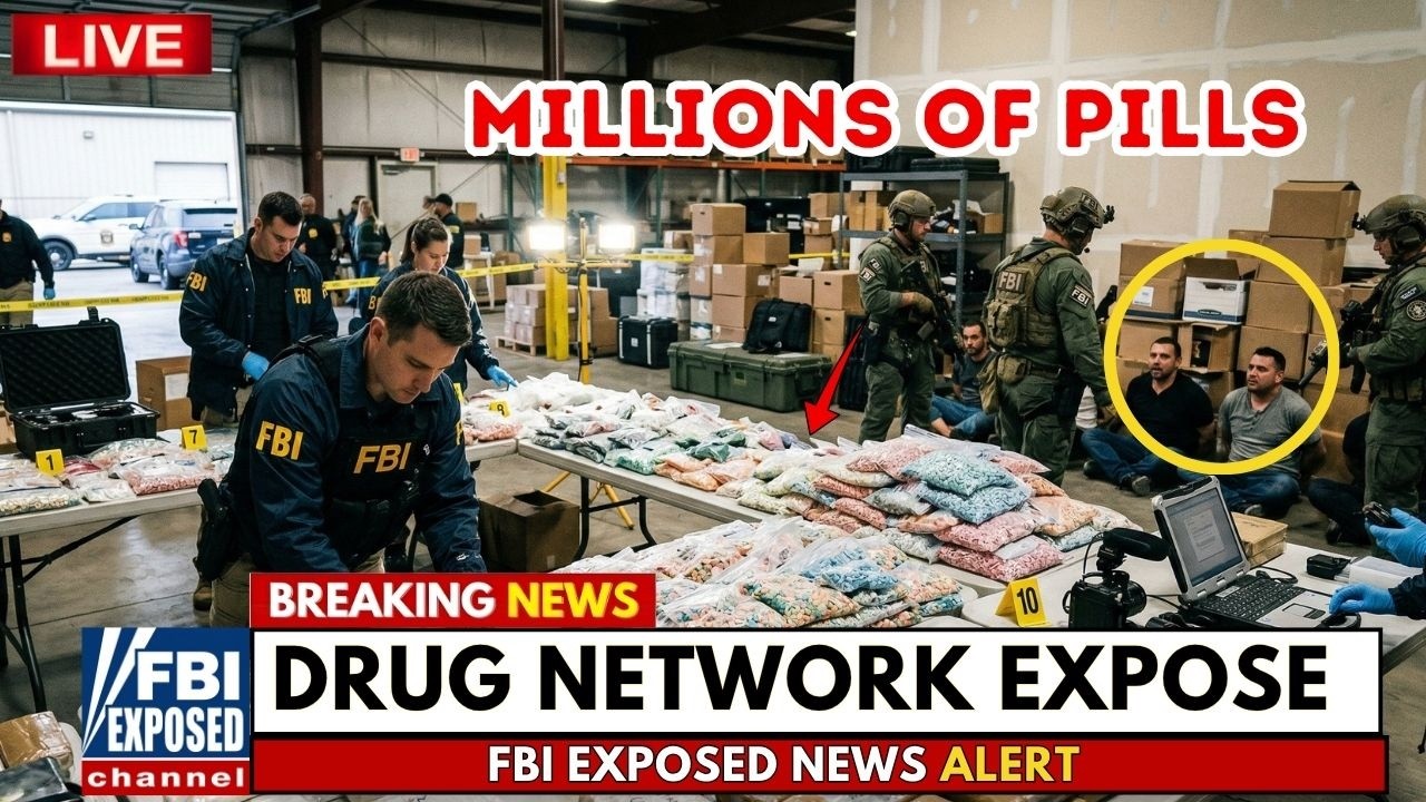 Multi-State Drug Network Crushed &mdash; Millions of Pills Seized in Coordinated Raids | FBI EXPOSED