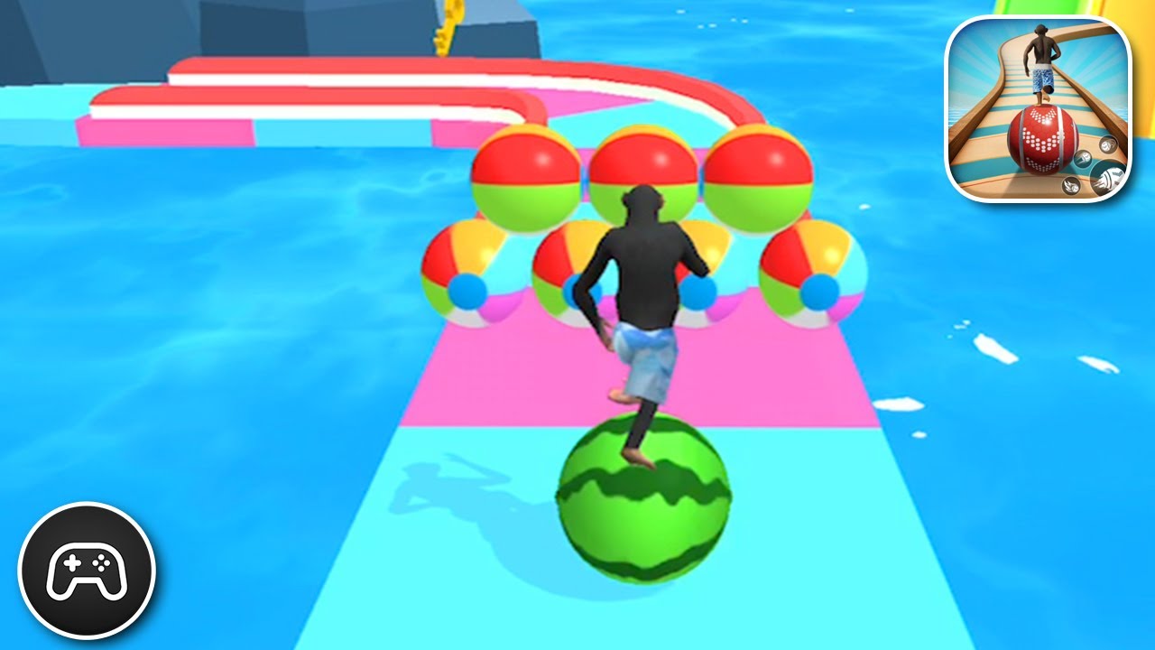Rolling Balls Master - Gameplay Walkthrough Part 2 - Racing Game Levels 5-7 (iOS, Android)