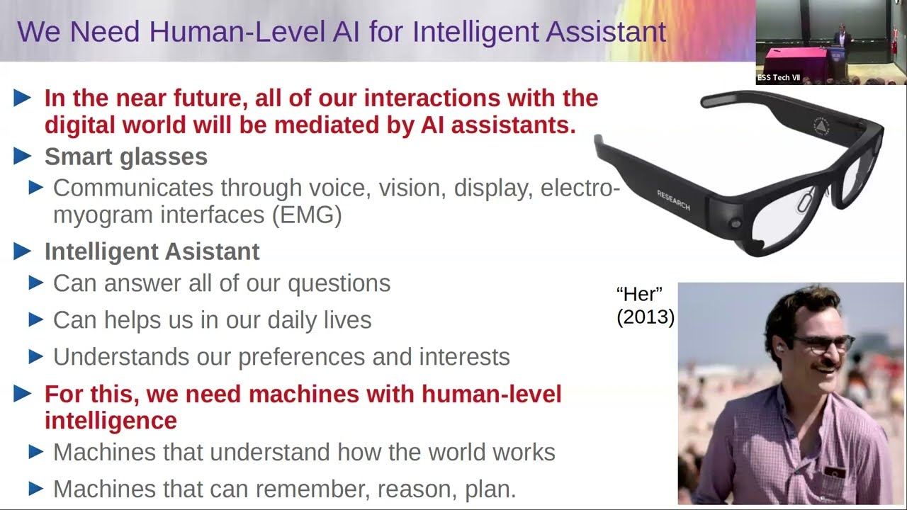 Yann Lecun | Objective-Driven AI: Towards AI systems that can learn, remember, reason, and plan