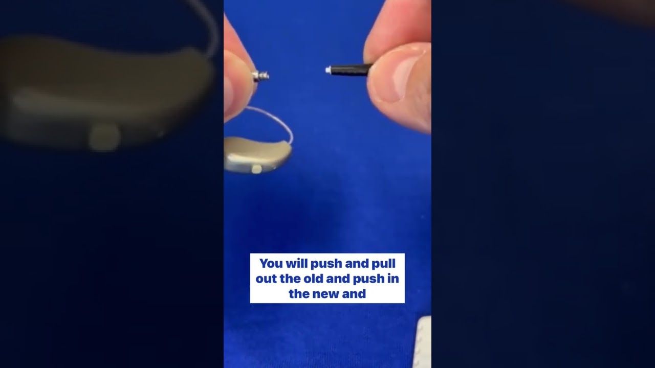 How do I replace the wax filter on my Widex hearing aid?