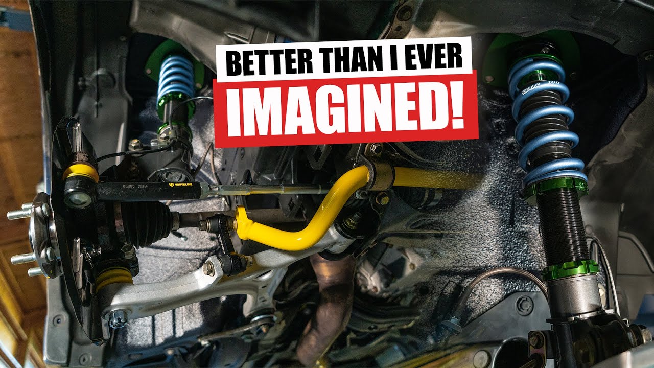 2005 Legacy GT Wagon Suspension IS COMPLETE! Fortune Auto 500 Series Coilover Install