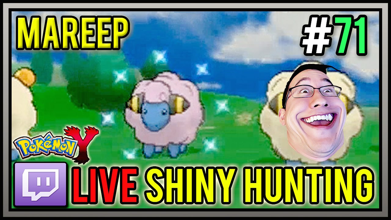 Pinkiplier The Shiny Mareep at 88 Horde Encounters | Live Shiny Pokemon #71 | Pokemon X and Y