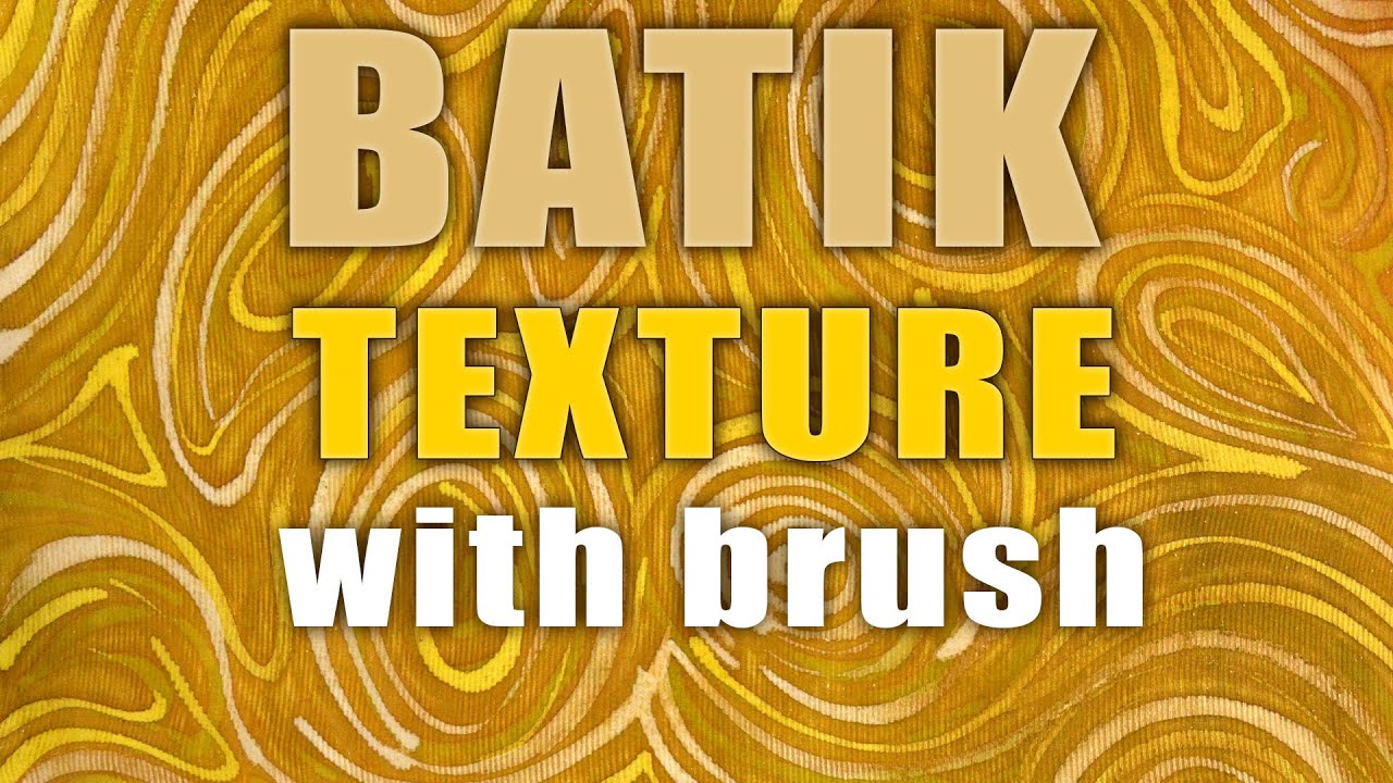 БАТИК | Текстура с горячим воском