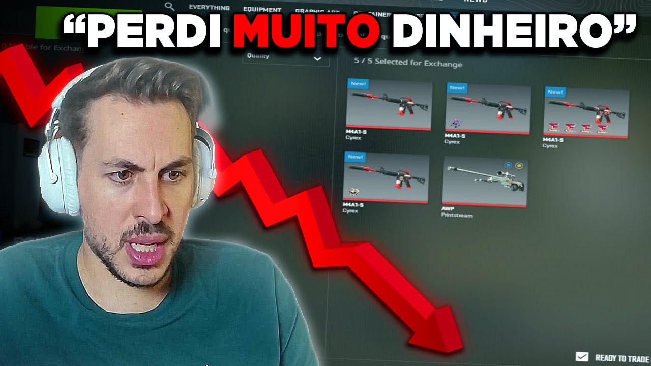 ROMAN REAGE AO NOVO UPDATE DA VALVE & DOWNFALL DAS SKINS