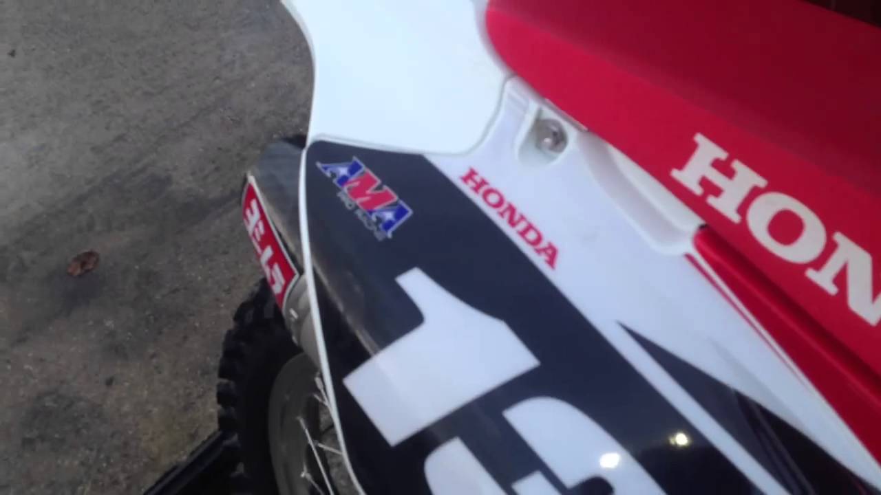2013 CRF250R Yoshimura RS4
