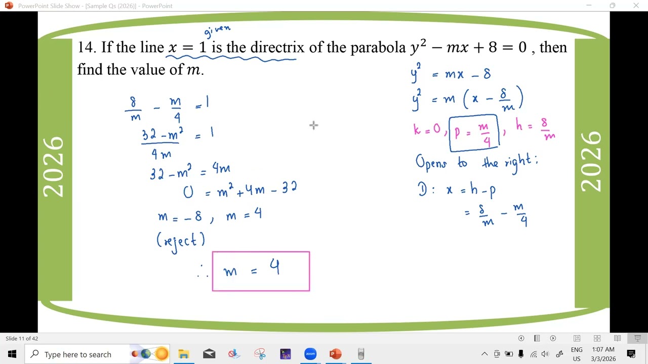 # Grade 12 Math (2026 Math Journal - Sample Q - Section B)