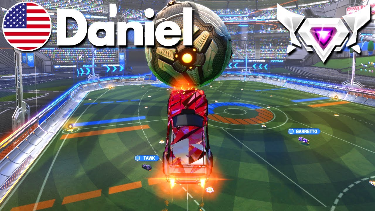 DANIEL has UNREAL CONTROL in Rocket League! (SSL 2v2) 🚀🔥
