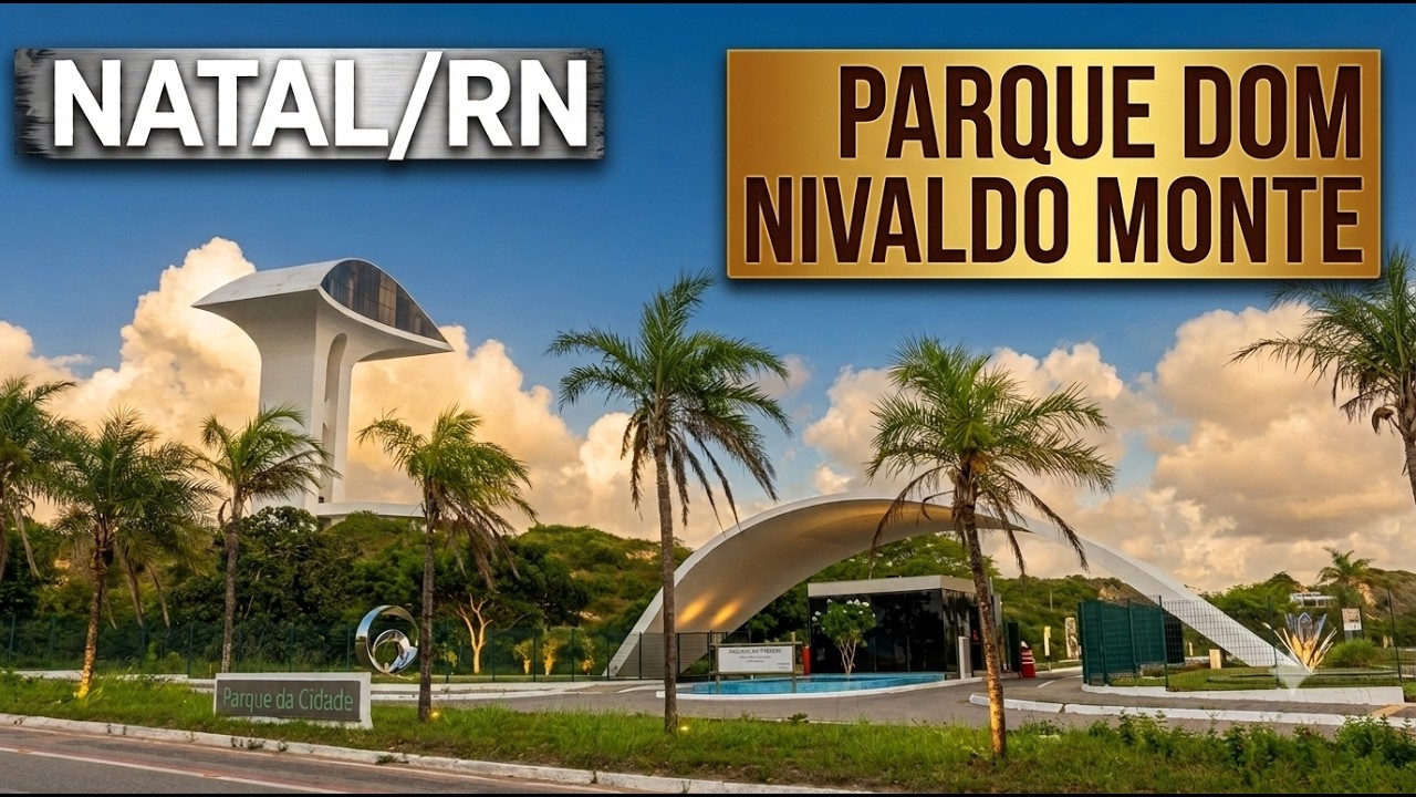Natal/RN 🇧🇷 -  Parque da Cidade Dom Nivaldo Monte.